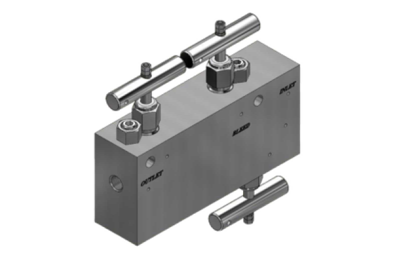 20S5 Manifold Double Block & Bleed Needle Valves