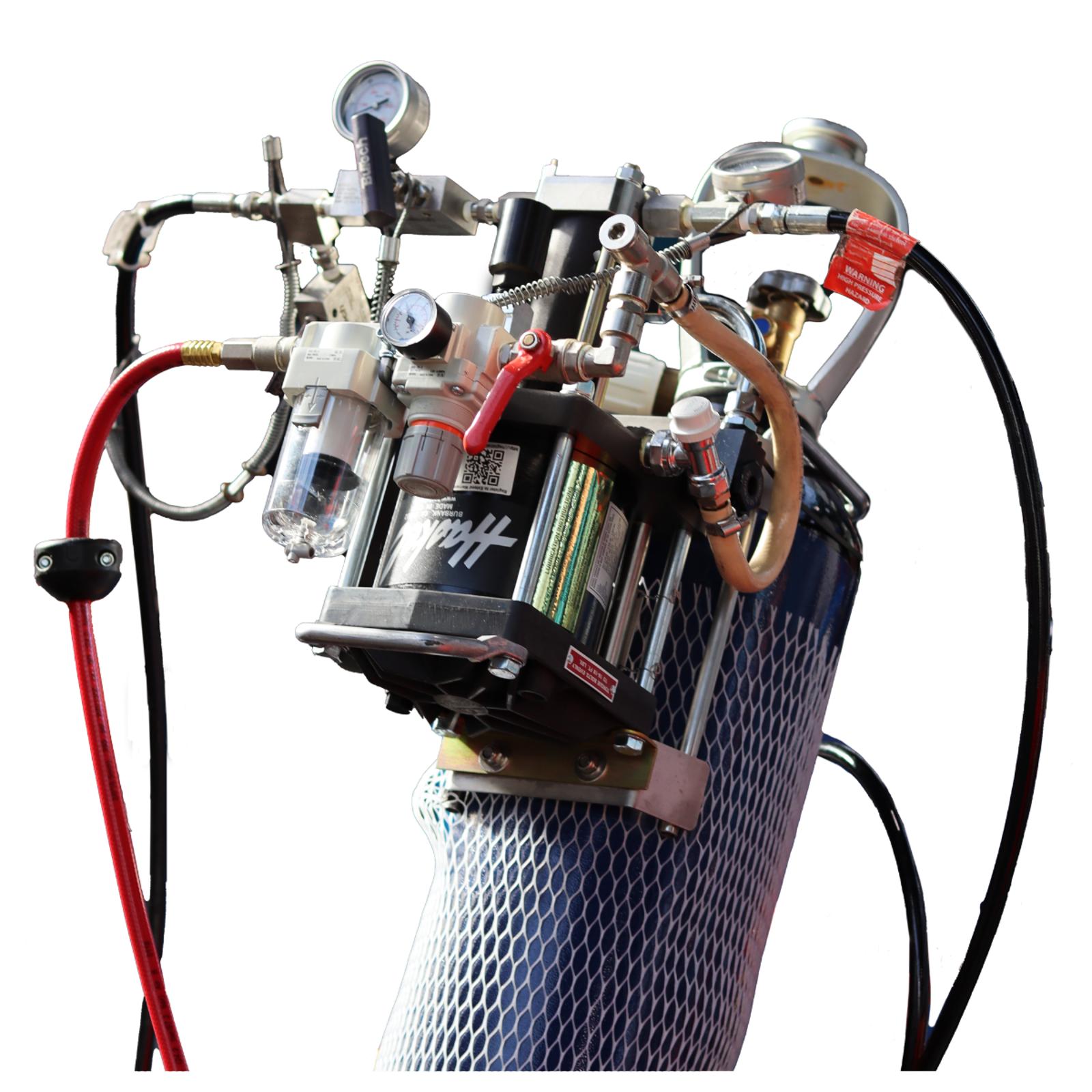 Bottle Mounted Air Gas Booster System