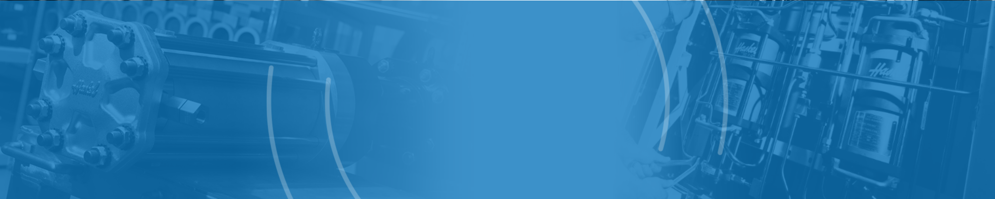 Haskel General Banner Blue