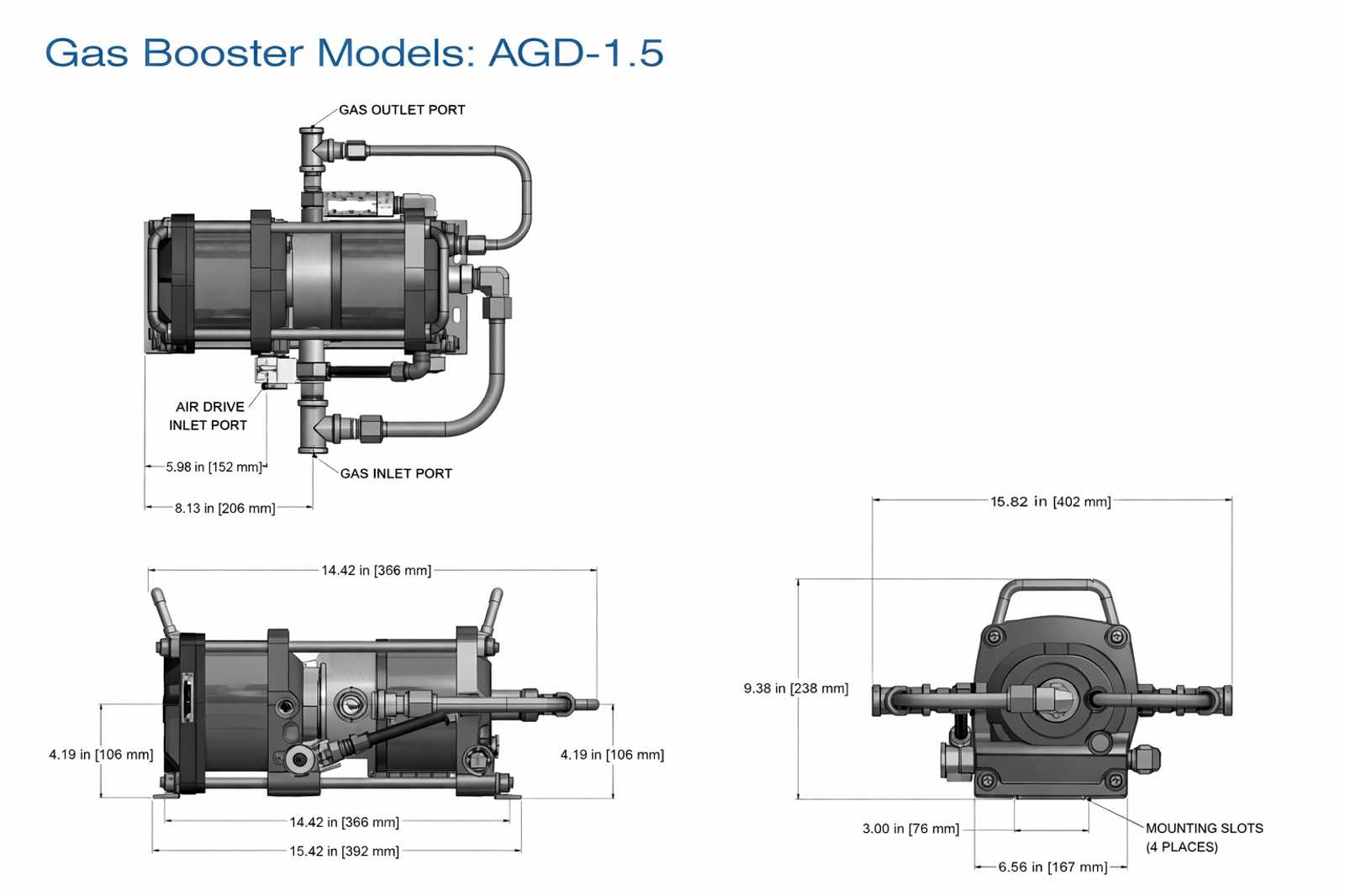 Gas Booster Models AGD-1.5