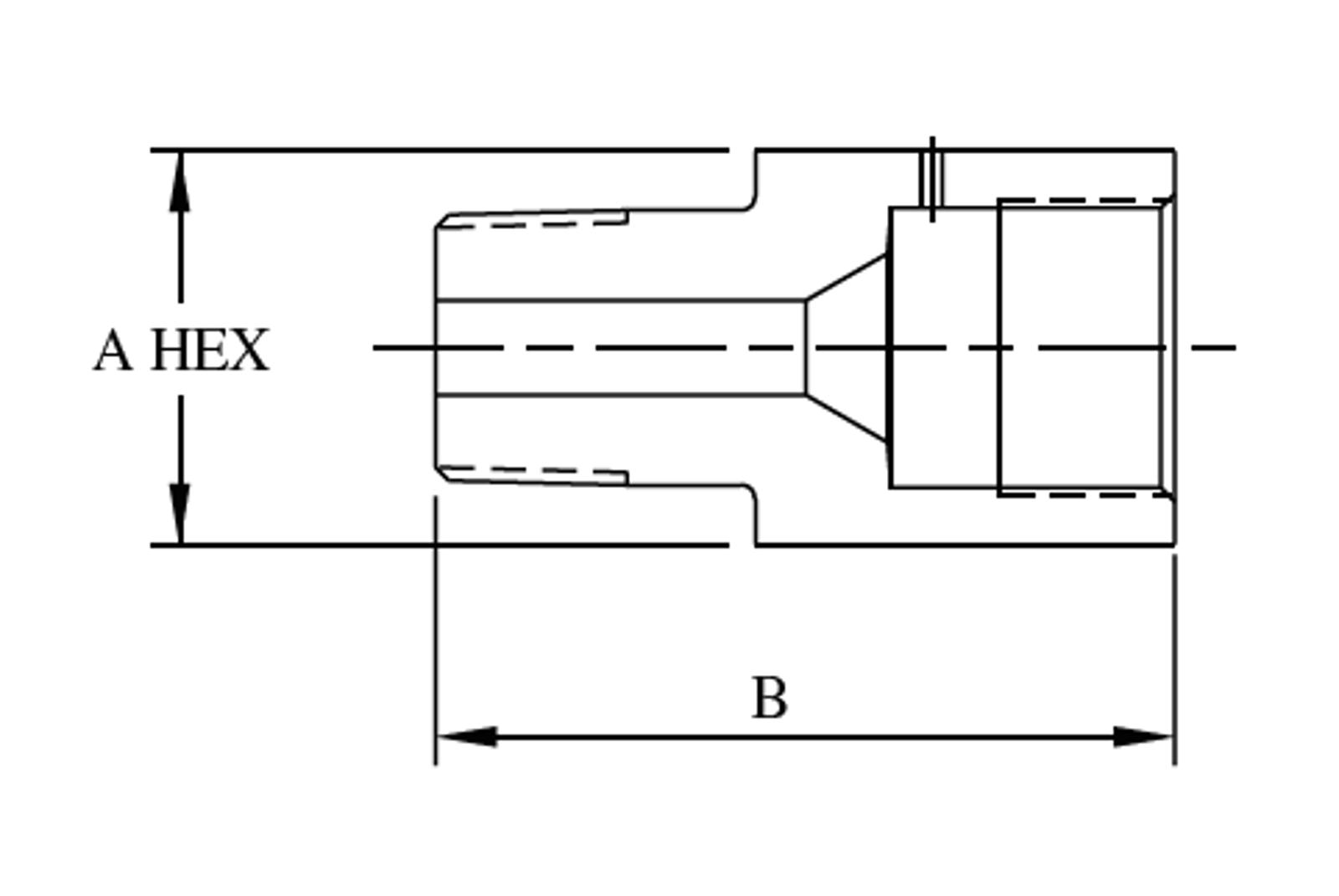 Sour Gas NPT Male X H/P Female Adapters