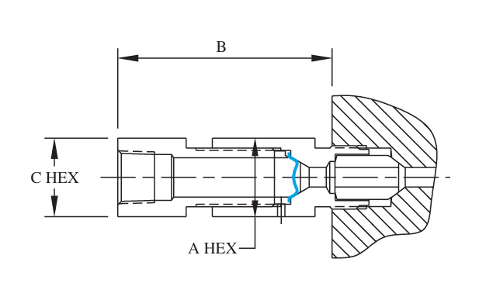 Safety Heads - 1/4" Angled Disc