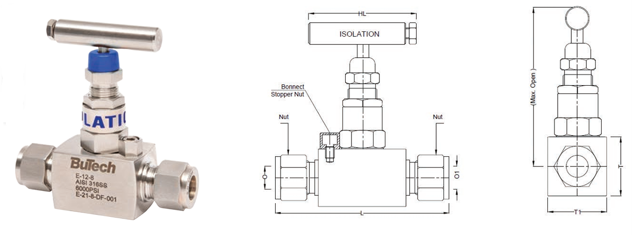 Needle Valve - Tube End