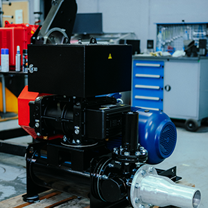 Hibon rotary lobe blower Package named Silentflow