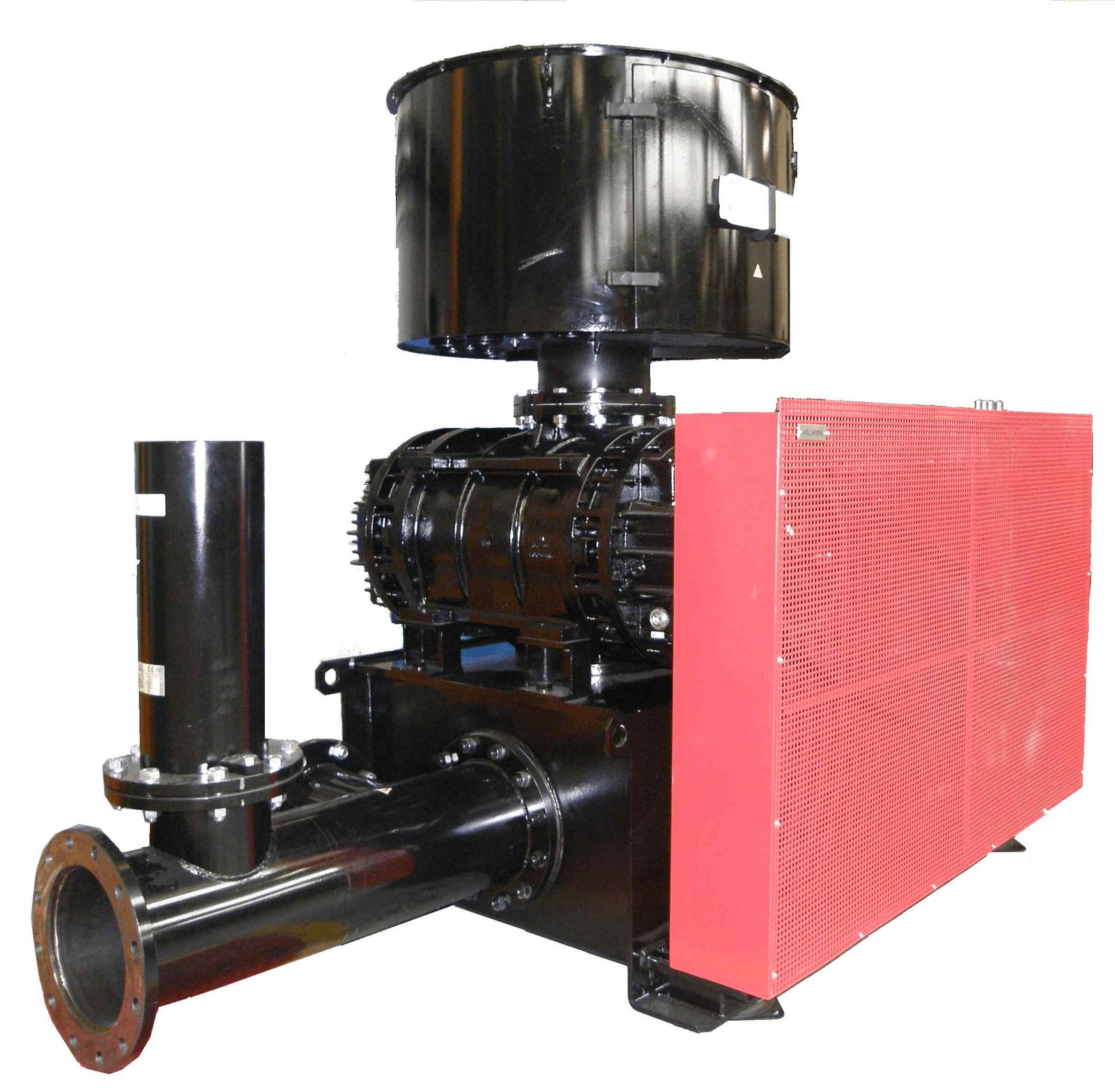 Silentflow Hibon unit used for basin agitation
