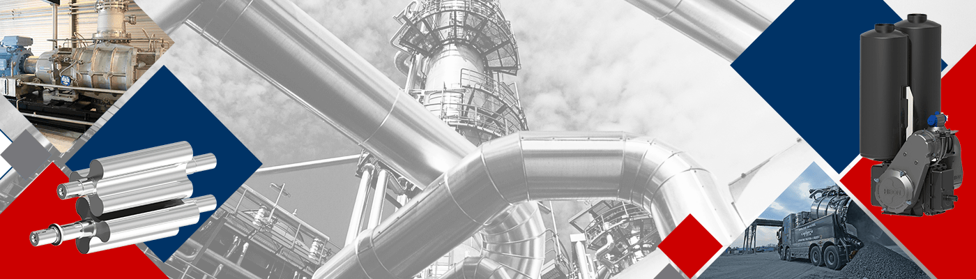 Hibon banner for engineering manufacturing of positive displacement blowers and vacuum pumps