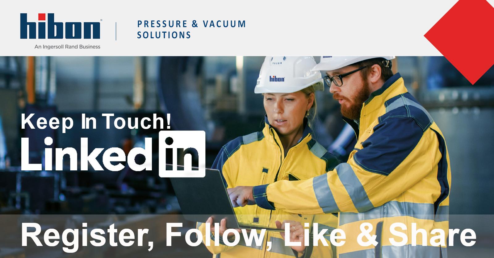 Afbeelding bedoeld voor de "Keep in Touch" nieuwsbrief op Hibon's LinkedIn pagina.