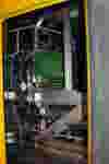 Interior of an acoustic enclosure containing a Hibon process gas blower unit with all its instrumentation tailored to customer specifications for chemical industry application.