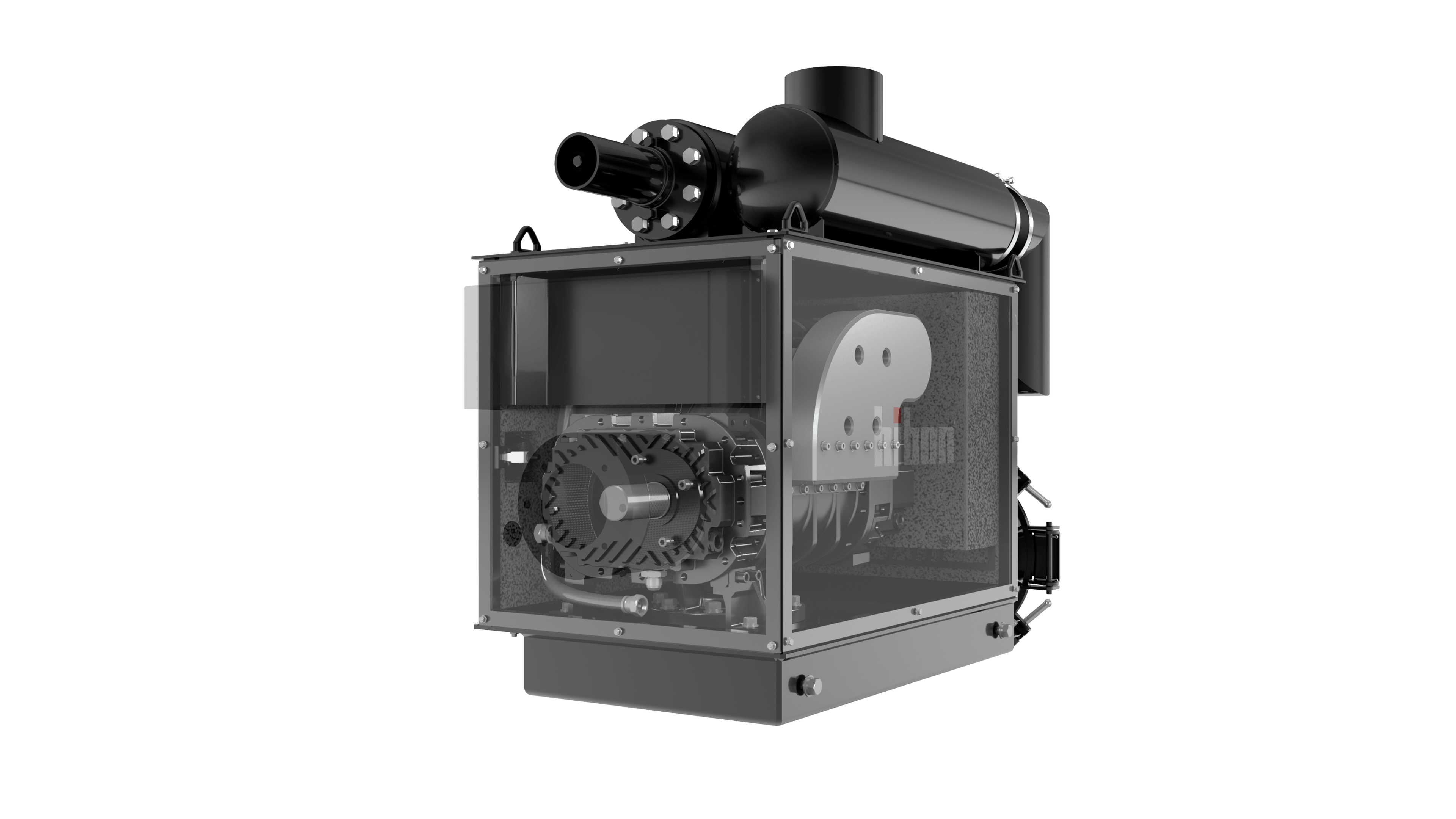 Hibon 85 RB-DV Package Cutaway View Ghosted 