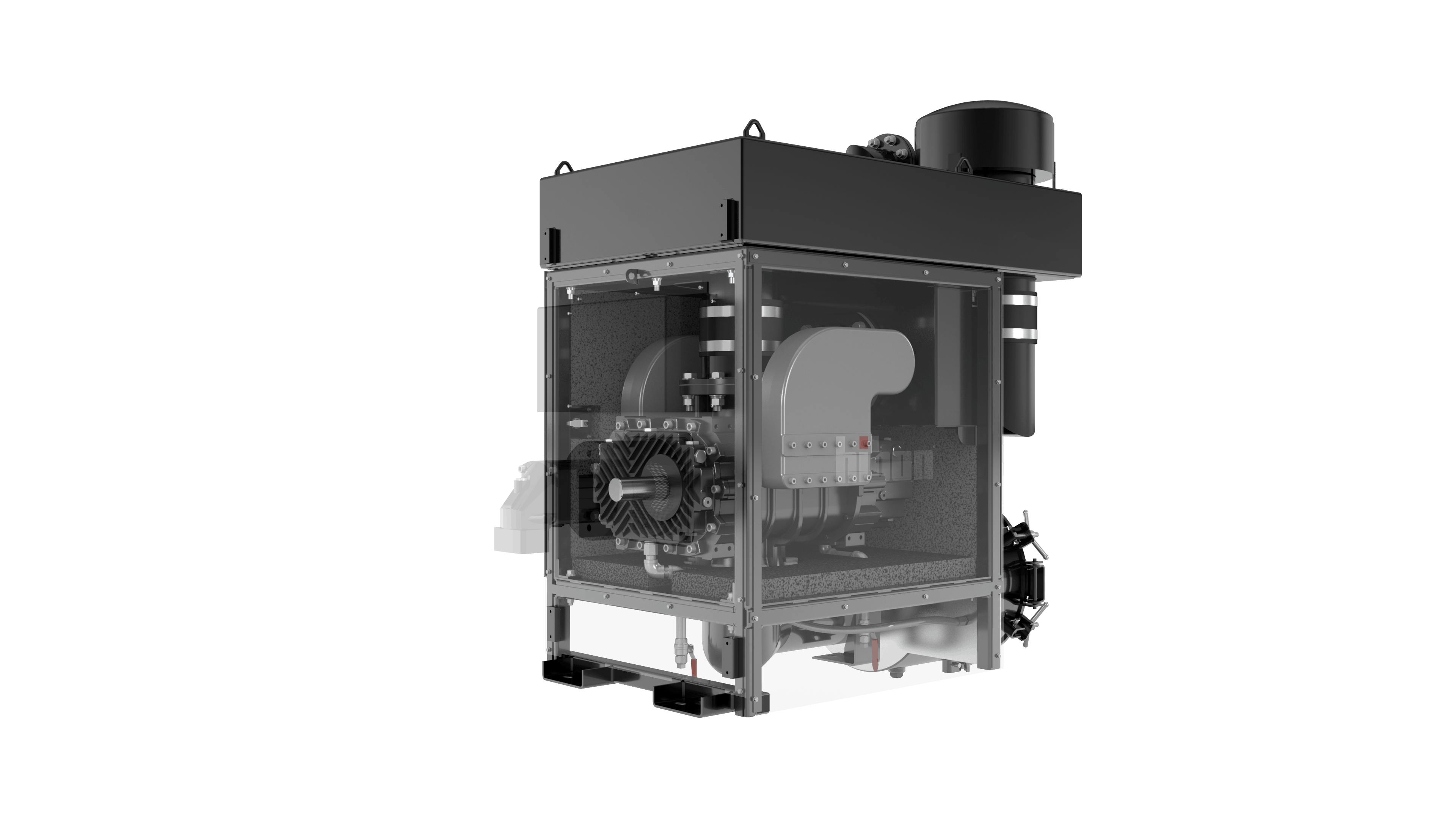 Hibon 105 RB-DV Package Cutaway View Ghosted
