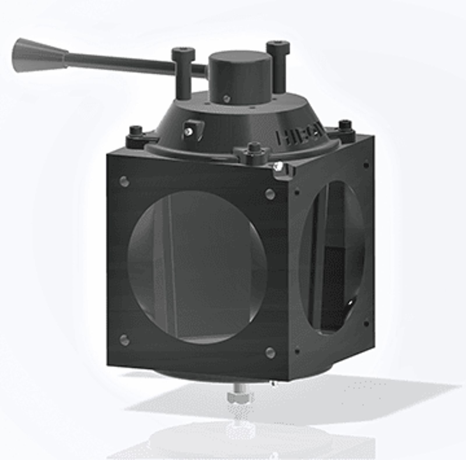 manual 4 way valve for Truck blower by hibon used for sewer treatment