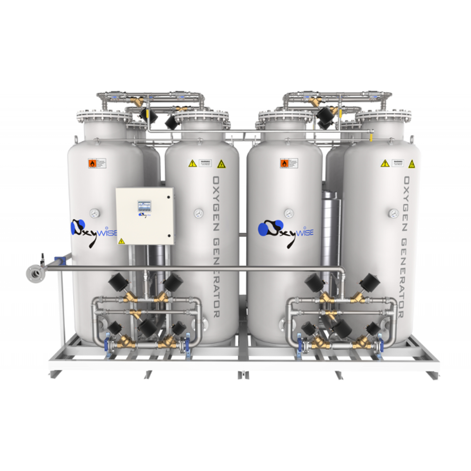 Stack O2 Boiler Oxygen Generators | PSA Oxygen Systems for Industry | Oxywise