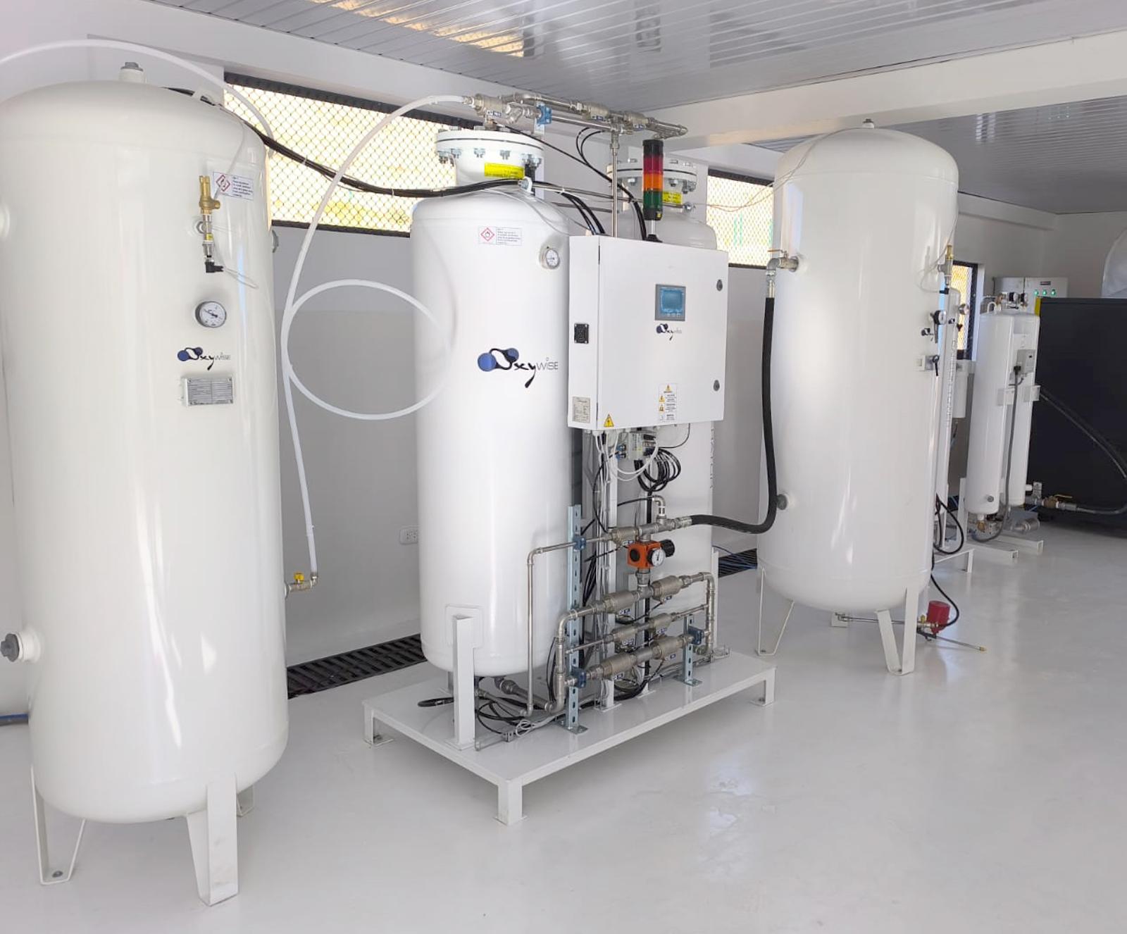 Installation von Sauerstoffgeneratoren in einem Krankenhaus in Peru - Blickwinkel | Oxywise