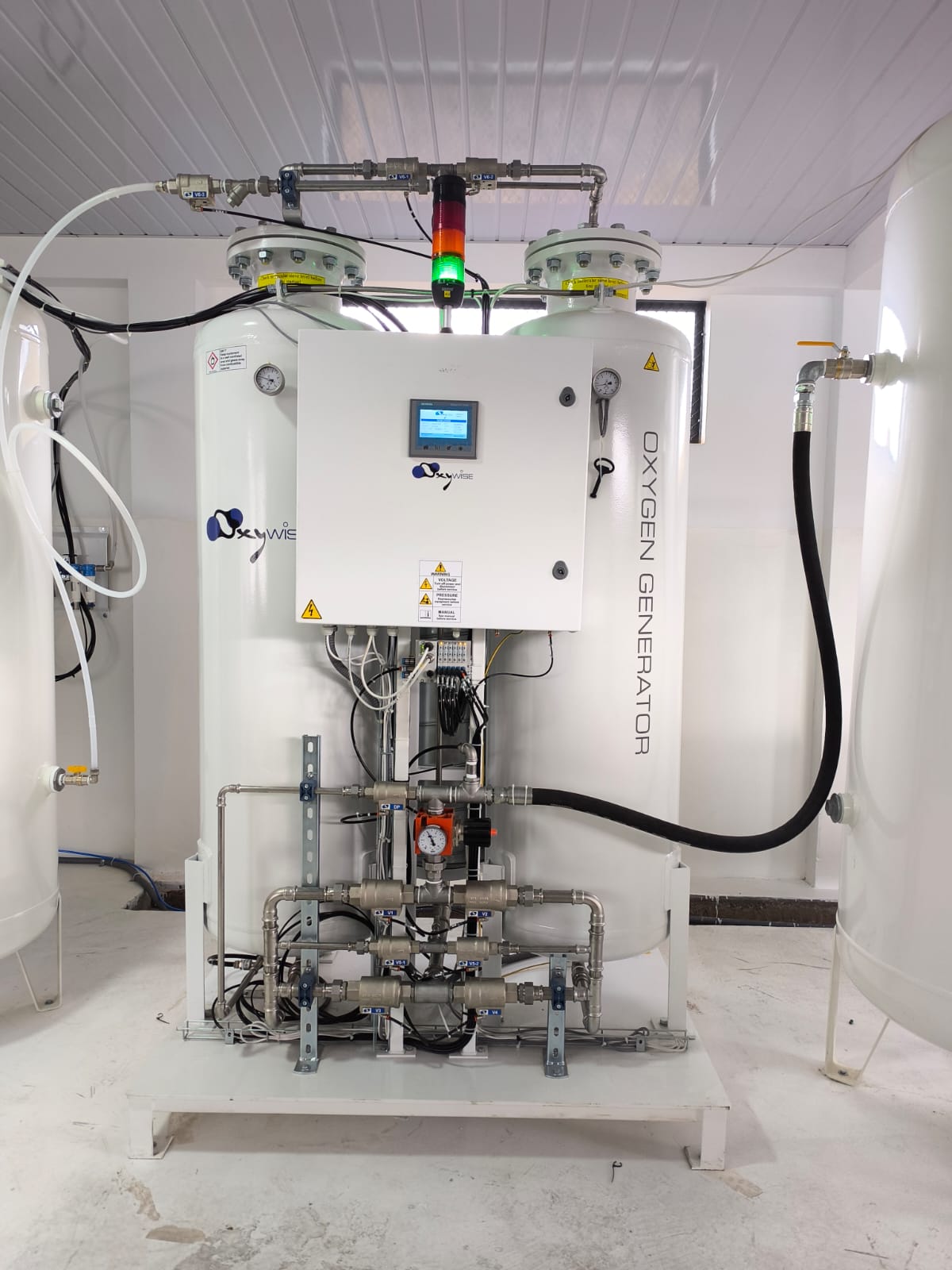 Installation von Sauerstoffgeneratoren auf 4000 Metern über dem Meeresspiegel in Peru| Oxywise
