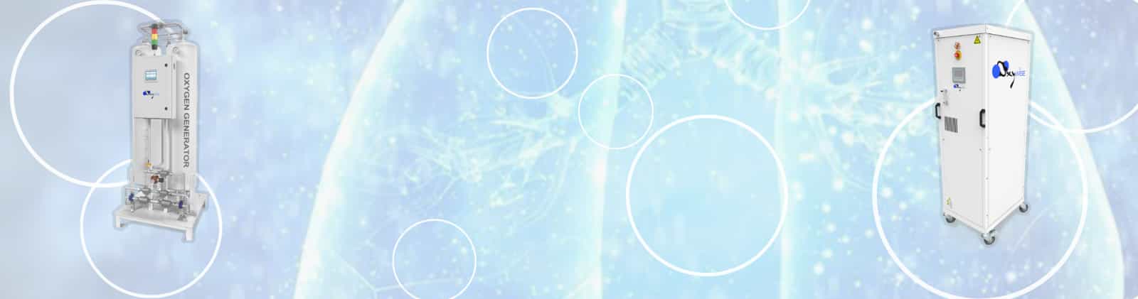 Oxywise Oxygen applications page banner