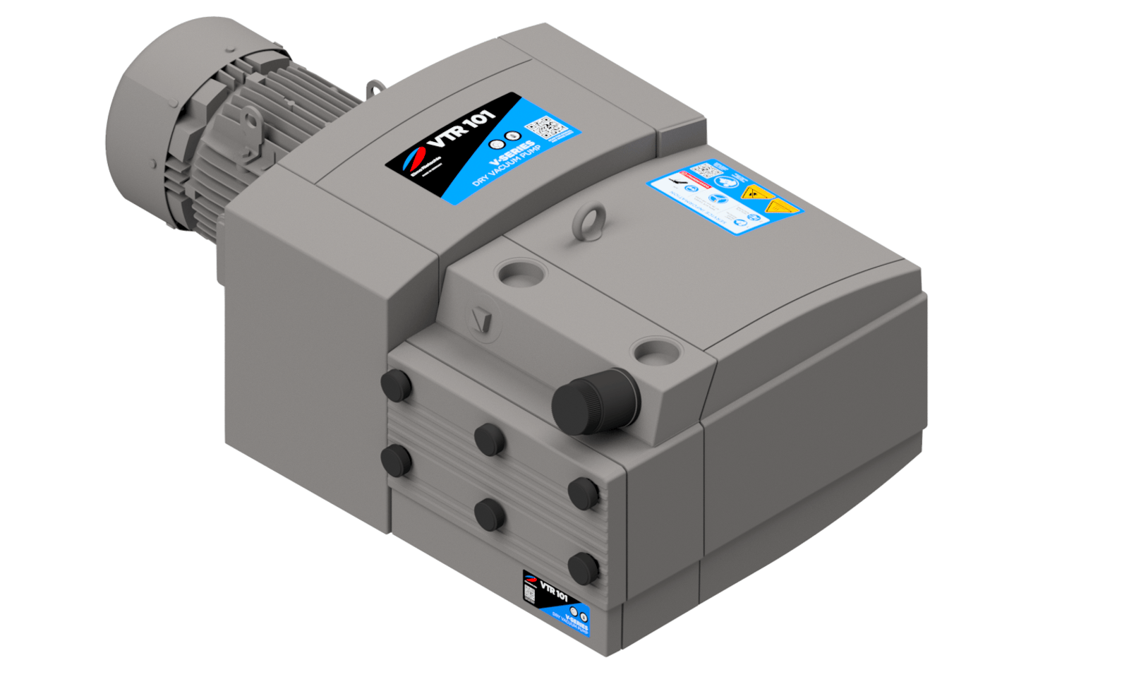 Dry running rotary vane pump V-VTR