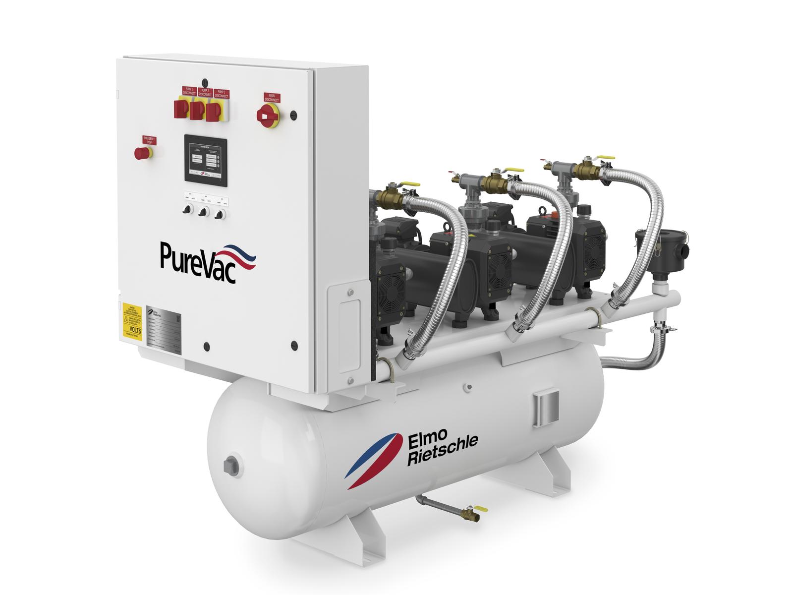 Tank Mounted Industrial Claw Vacuum Systems