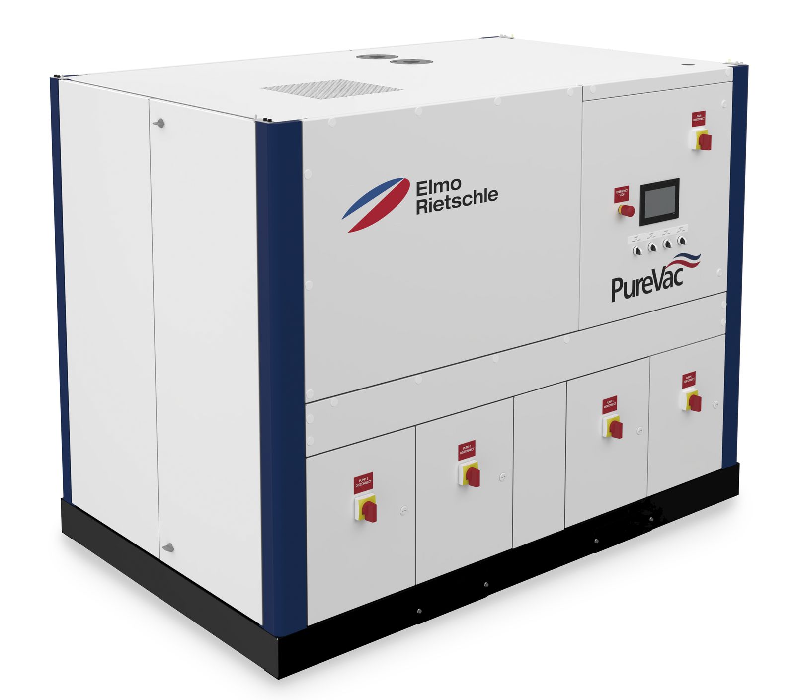 Industrial Oil-Lubricated Rotary Vane Vacuum Systems