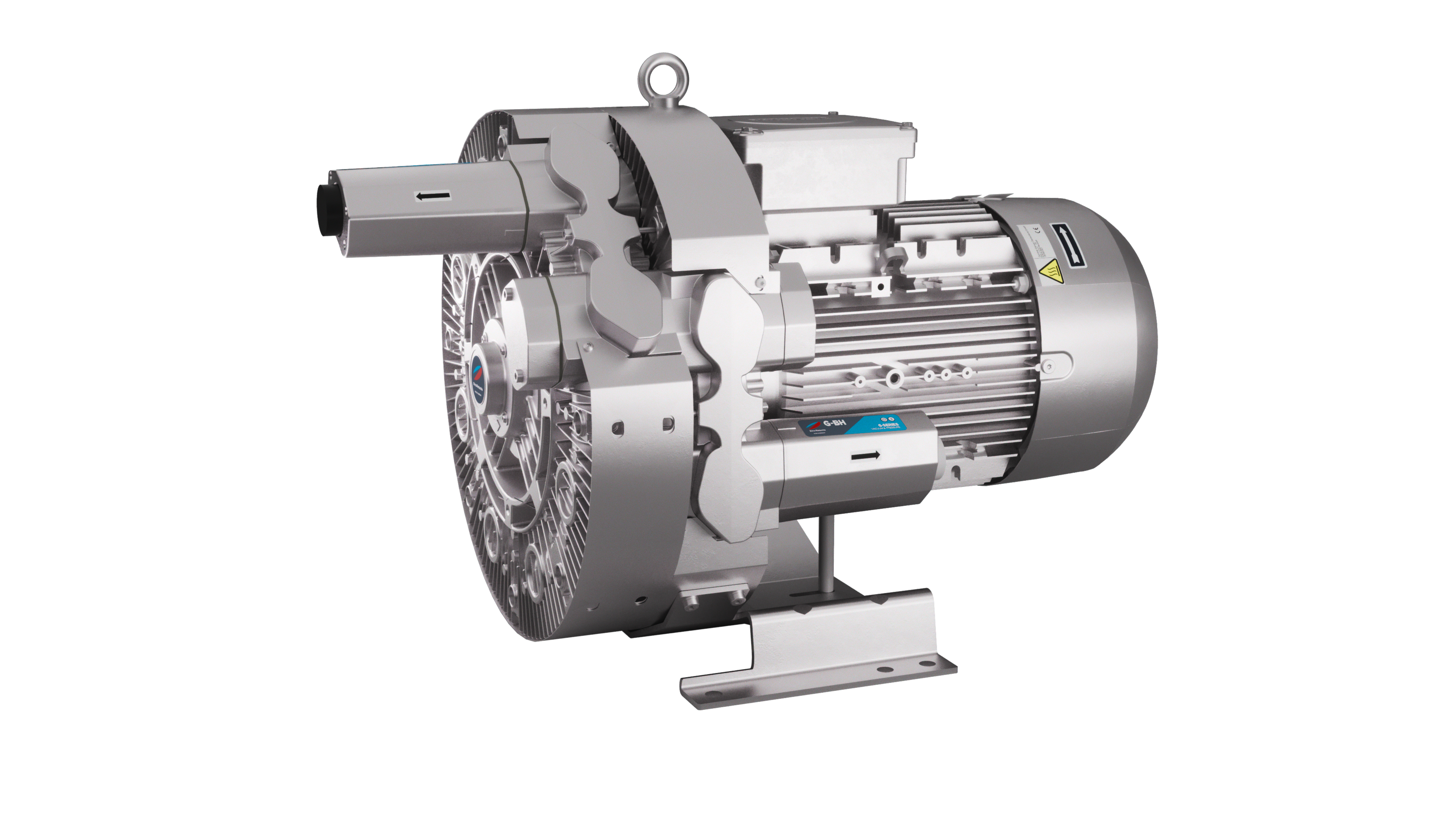 ER Product Photo Exterior Side Channel Blower 2BH7620