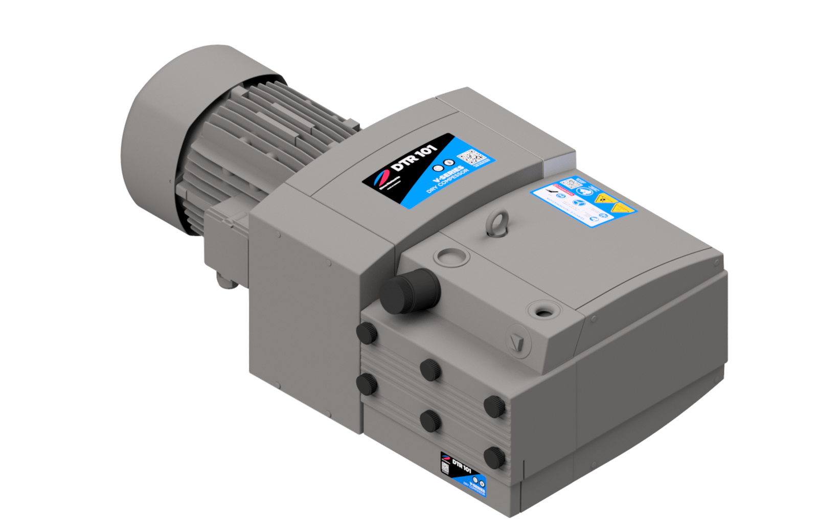 Dry running rotary vane compressor V-DTR