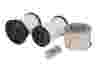 What types of industrial vacuum pump filters are available