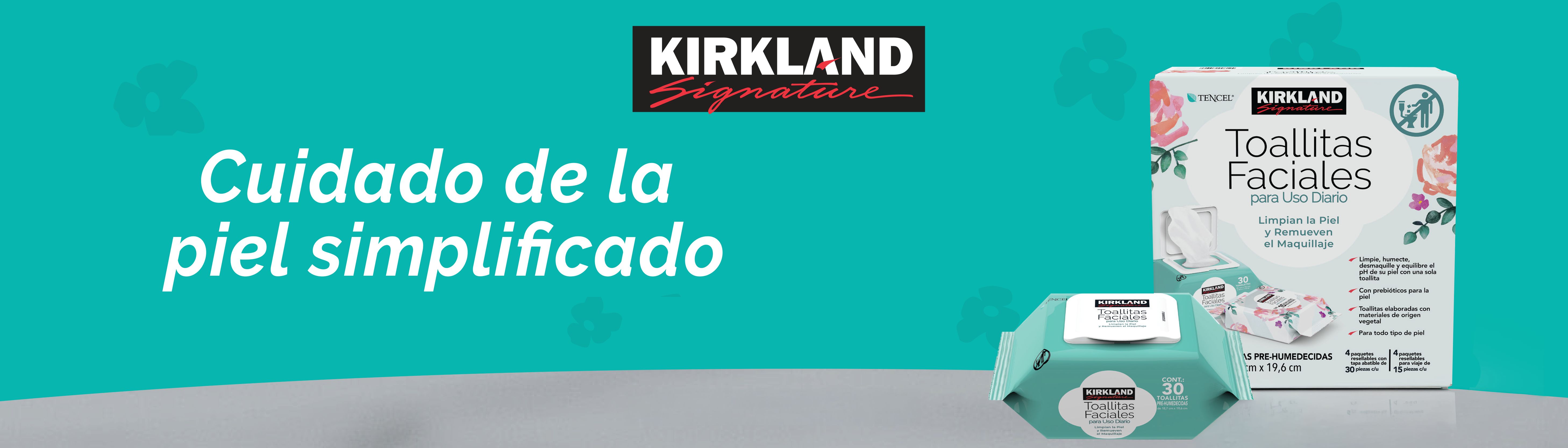 Toallitas Faciales Kirkland