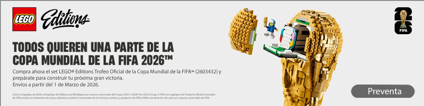 Preventa copa y balón LEGO