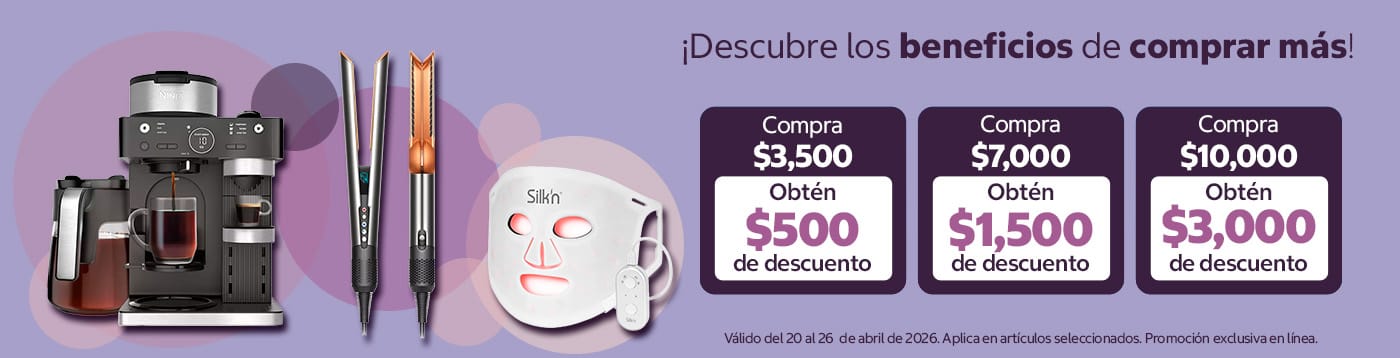 Beneficios de Comprar más!