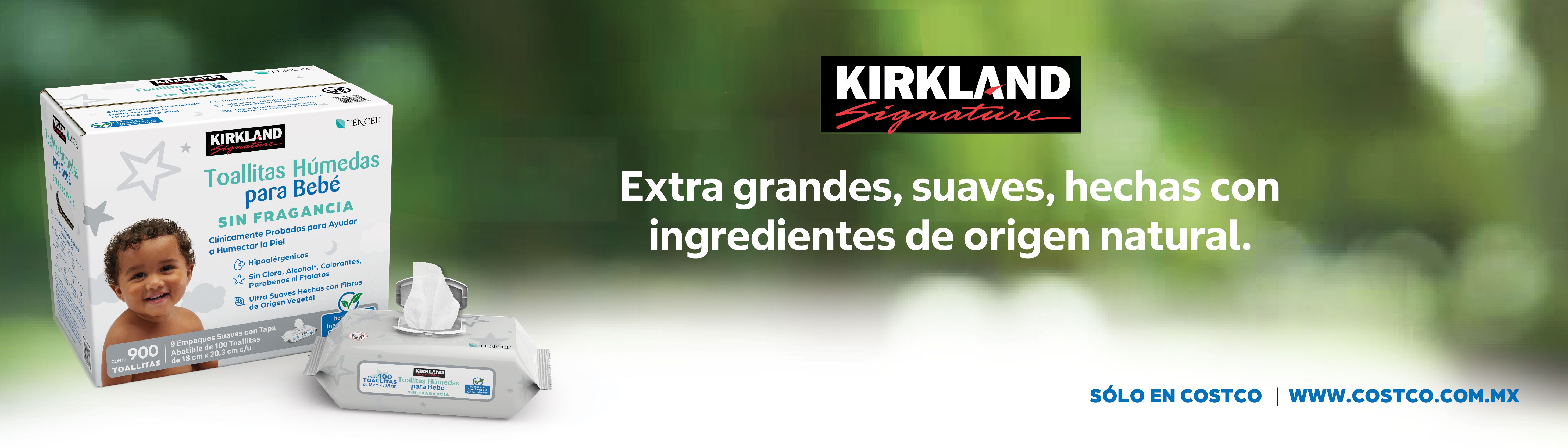 Toallitas húmedas para bebé, Kirkland Signature