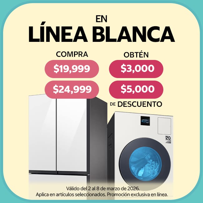 Descuentos en Línea Blanca