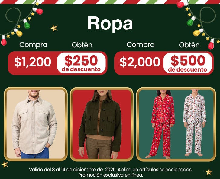 Descuentos en Ropa