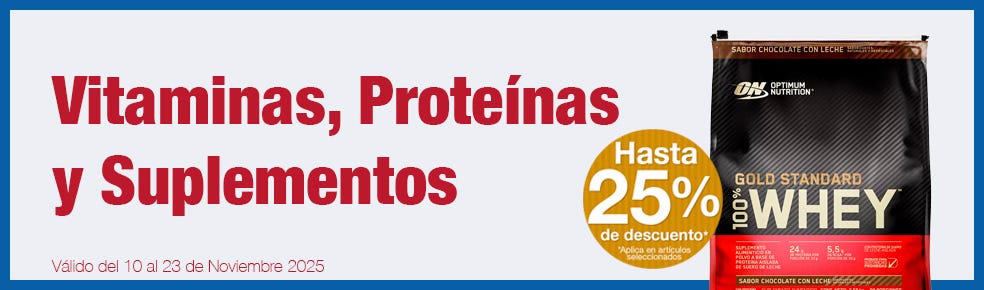 Proteínas, Vitaminas y Suplementos