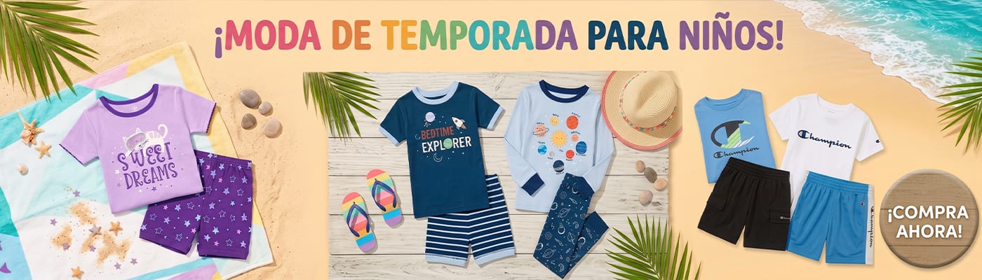 Ropa de temporada para niños