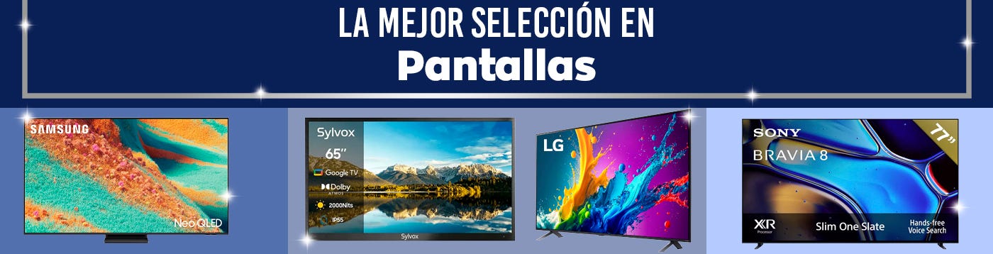 Descuentos en Pantallas