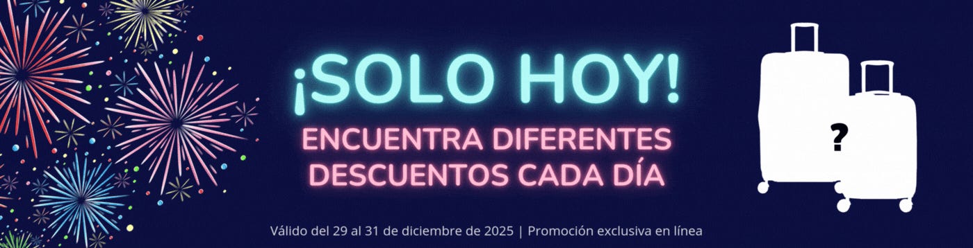 Solo Hoy. Encuentra diferentes descuentos cada día