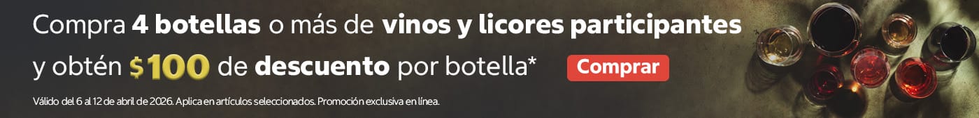 Compra más vinos y licores