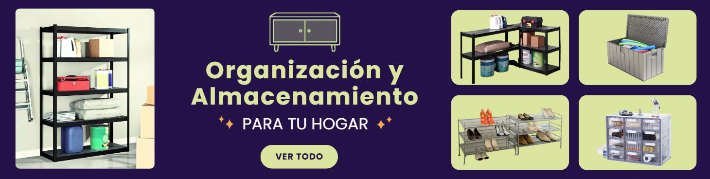 Organización y Almacenamiento para tu hogar