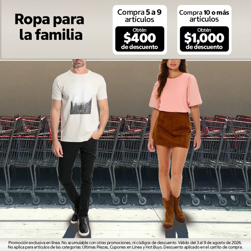 Ropa para la familia