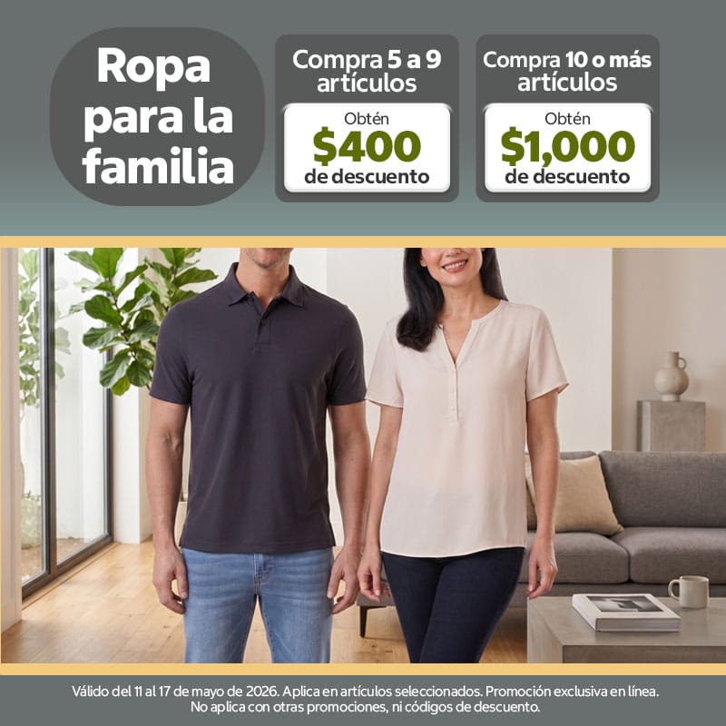 Ropa para la familia