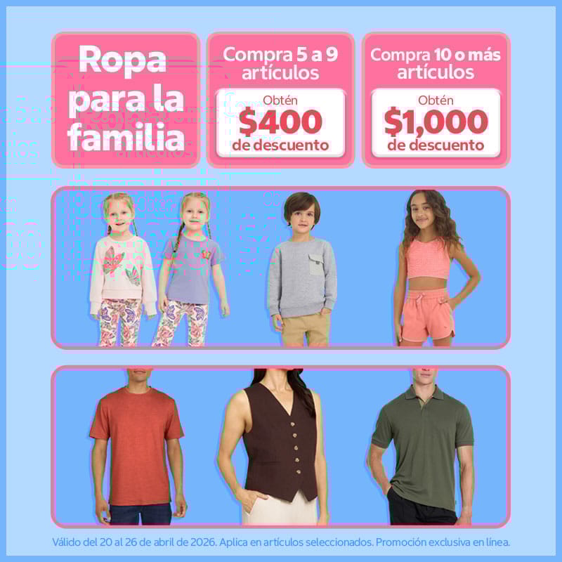 Ropa para Toda la Familia