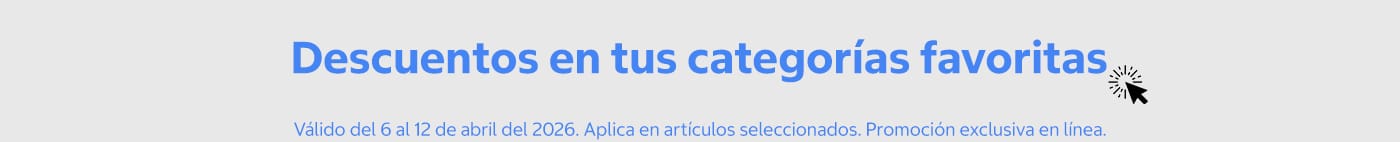 Descuentos en tus categorías favoritas
