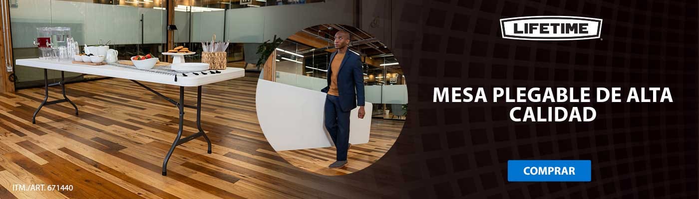 Mesas plegables