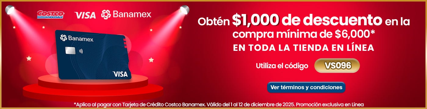 Descuentos con Tarjeta de Crédito Costco