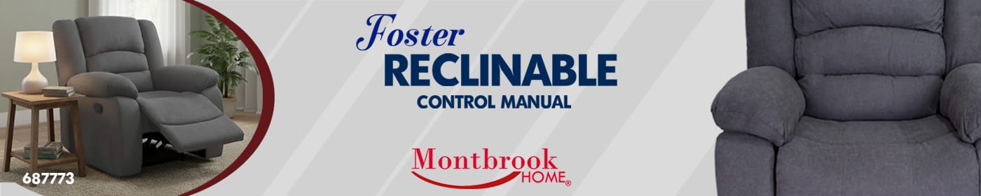 Foster, sillón individual reclinable.