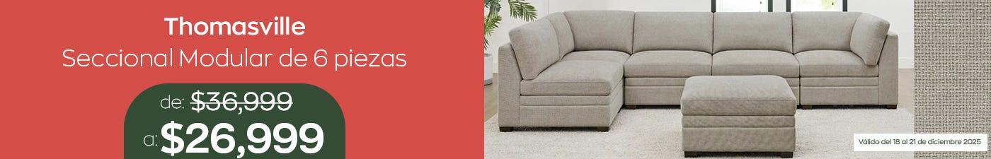 Descuento en Sofá