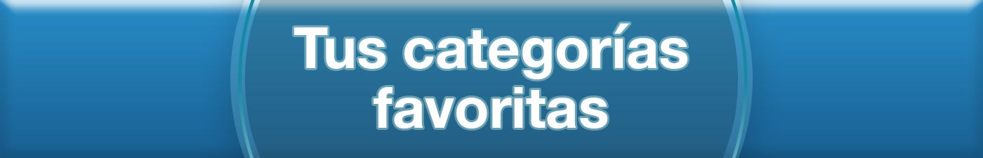 Tus categorías favoritas