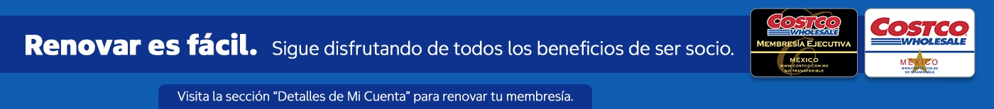 Visita Detalles de Mi Cuenta para renovar tu membresía
