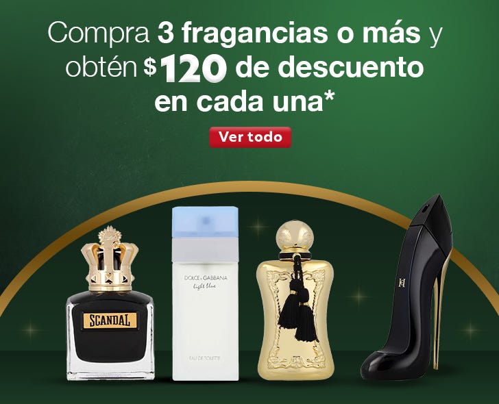 Descuento en Fragancias