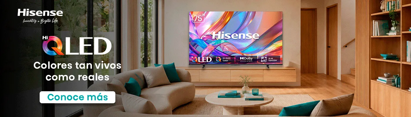 Hisense. Colores tan vivos como reales