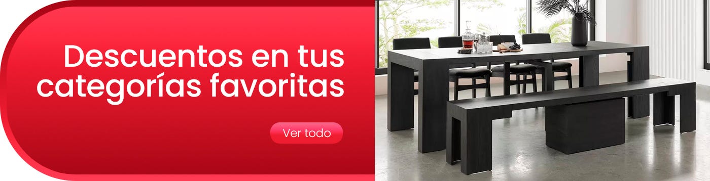 Descuentos en tus categorías favoritas